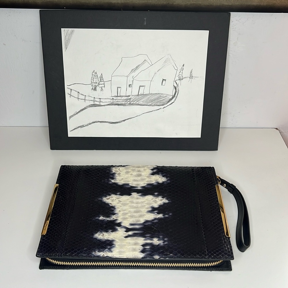 Salvatore Ferragamo Python Women’s clutch bag